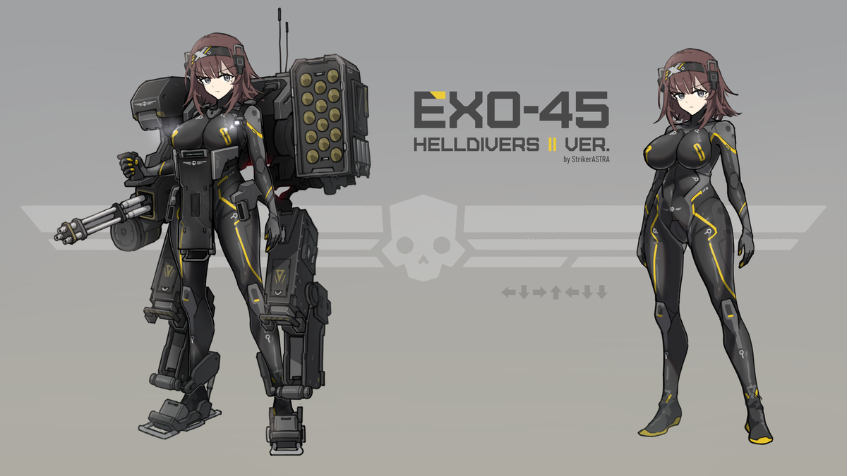 EX0-45外骨骼女性化