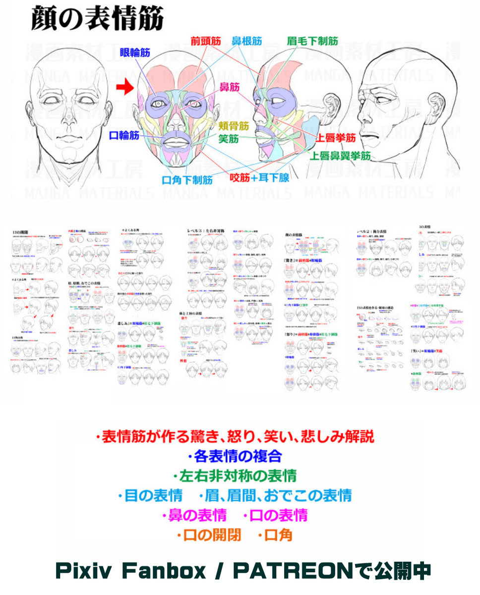 個人メモ：目だけで語る表情変化