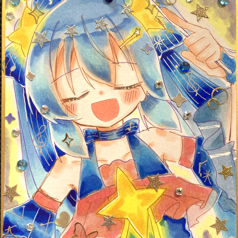 Miku先生模拟彩纸总结