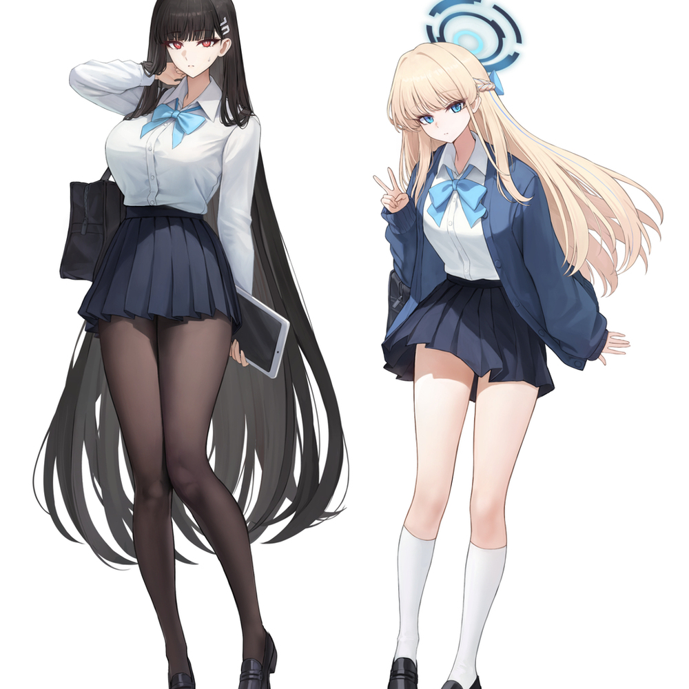 調月リオ&飛鳥馬トキ