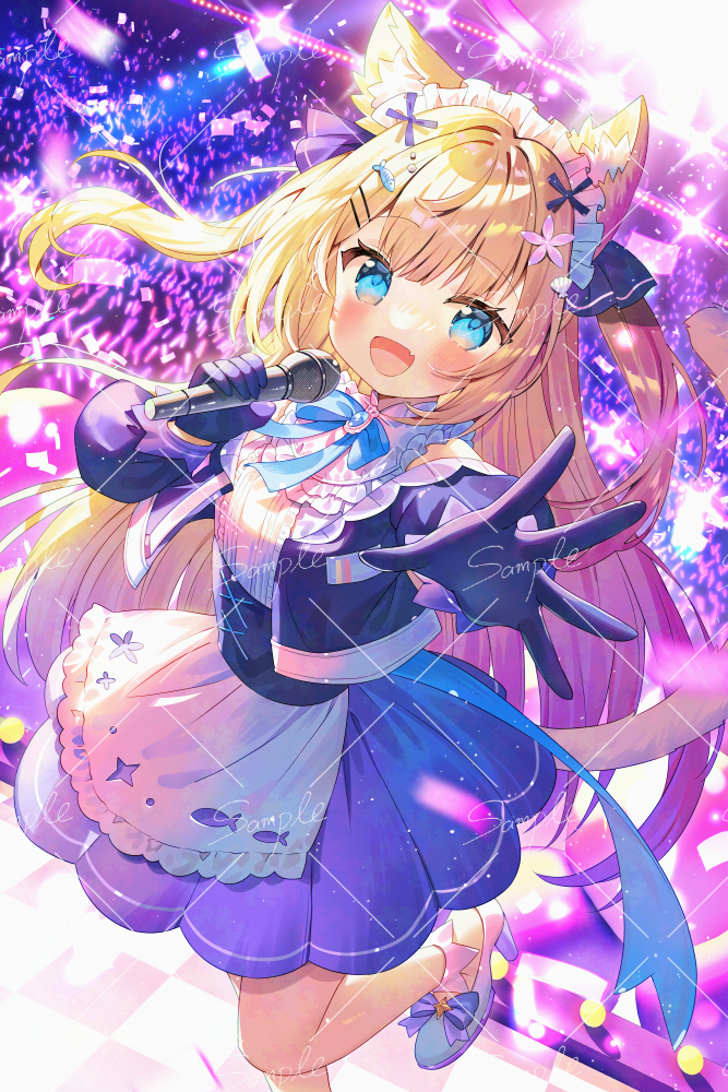 【お仕事】花園セレナさんグッズ用イラスト