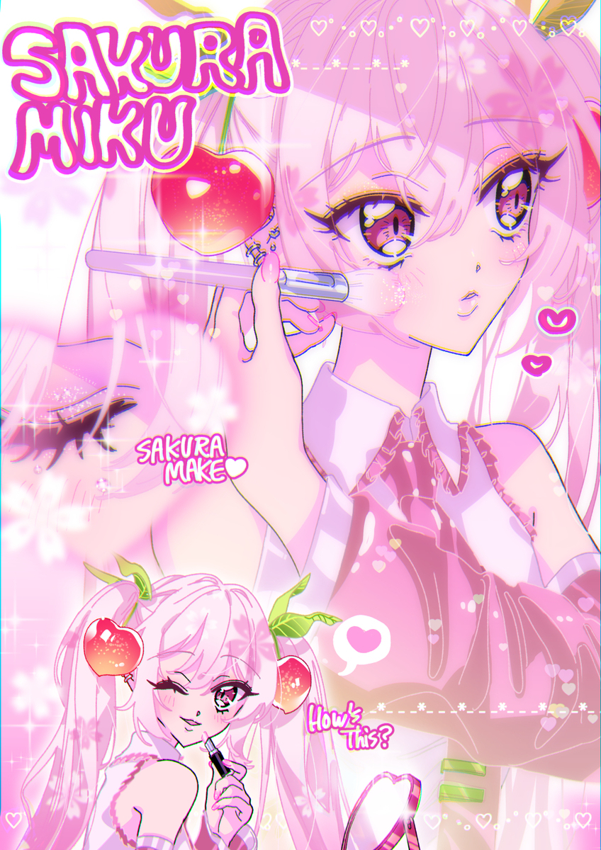 桜ミク🍒❀*¨*•.♬