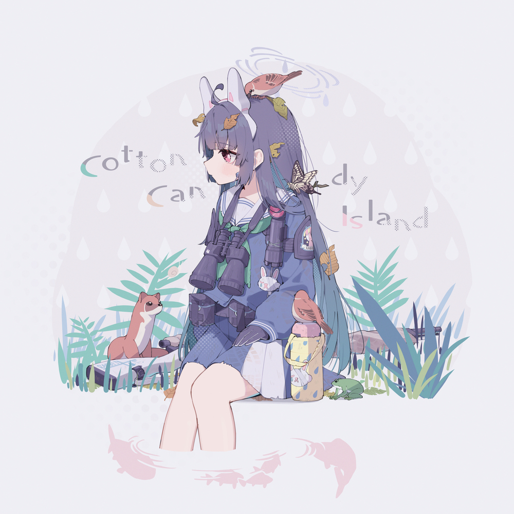 【ブルアカBGM絵】Cotton Candy Island