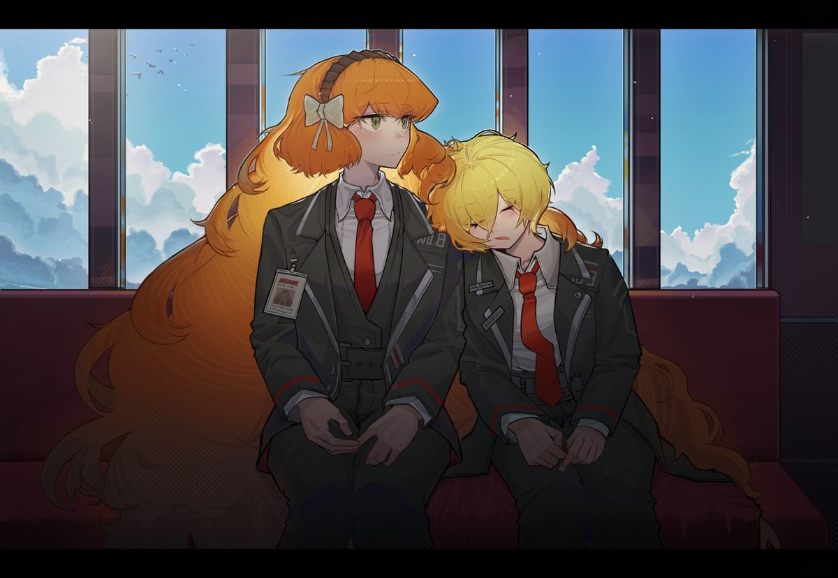 ふわふわした髪の毛