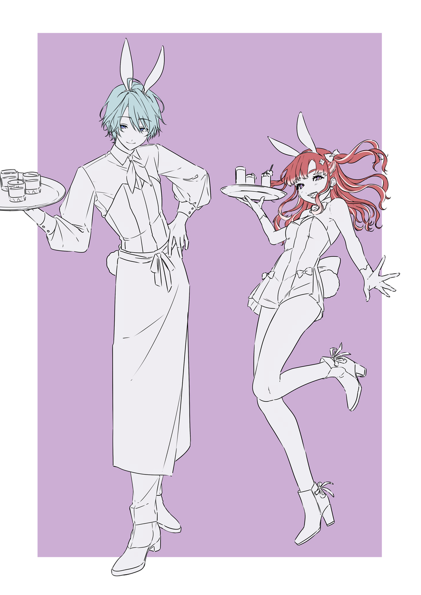 お題箱から渚トラウトくんと早乙女ベリーさん