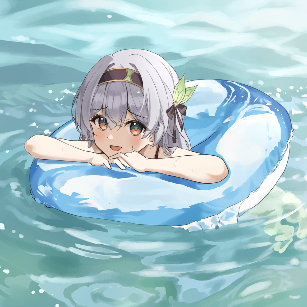 カナヅチだったホタル