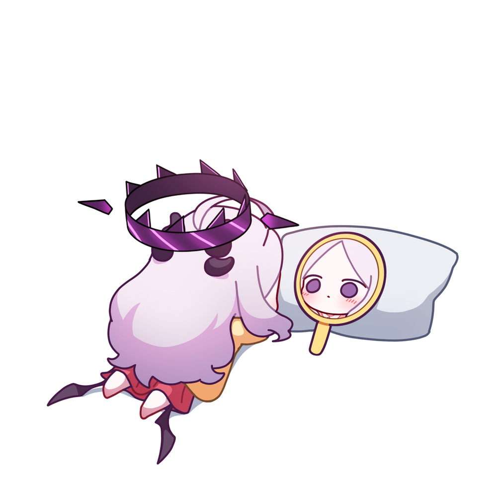 미소 연습하는 히나