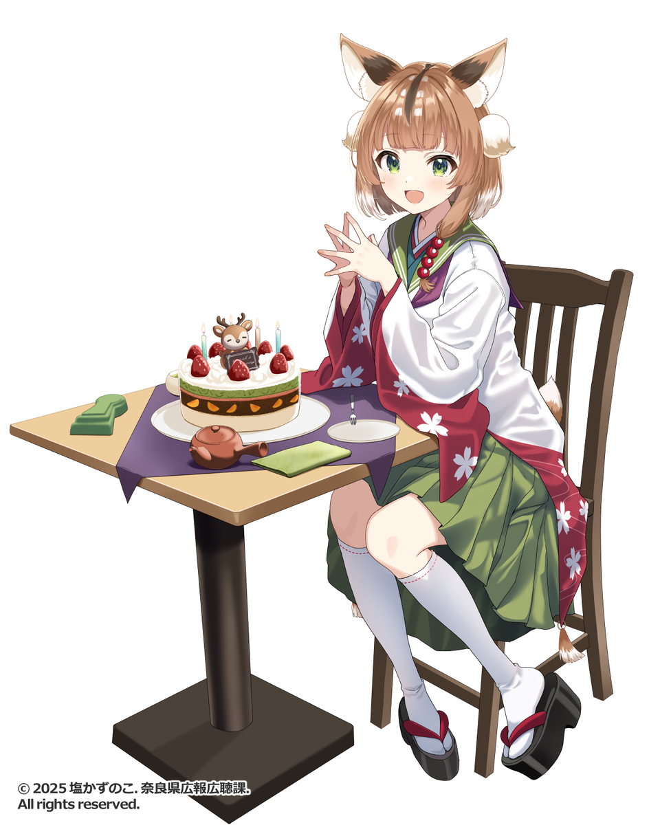 奈々鹿ちゃんデビュー1周年記念イラスト