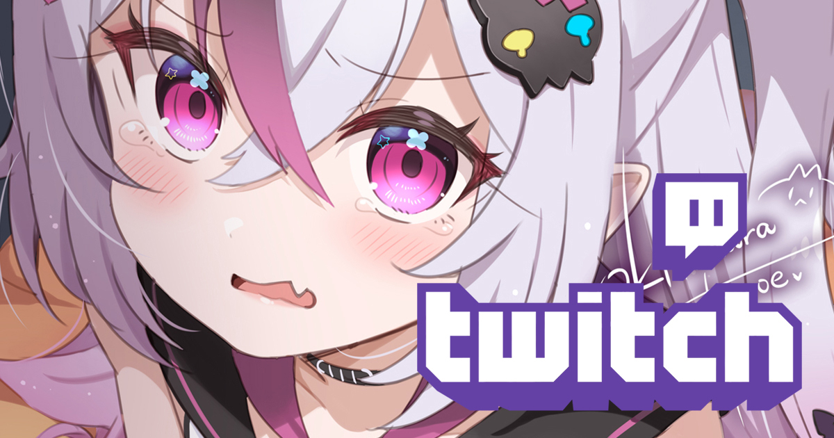 🍓ホロライブのAZKiちゃん描く( ╹⋏╹)