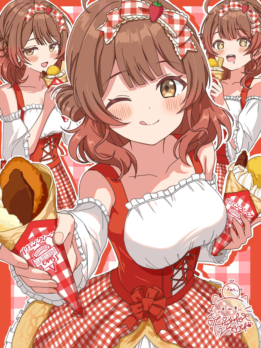 クレープ佑芽ちゃん！✨