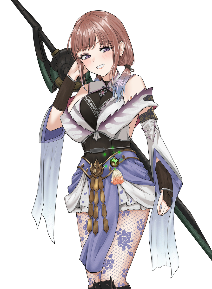 自キャラ重ね着