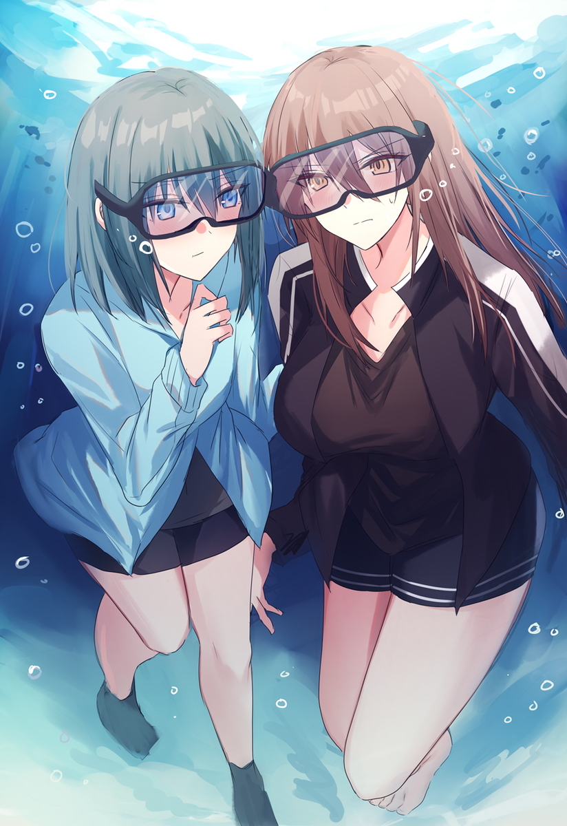 ぶくぶく我慢