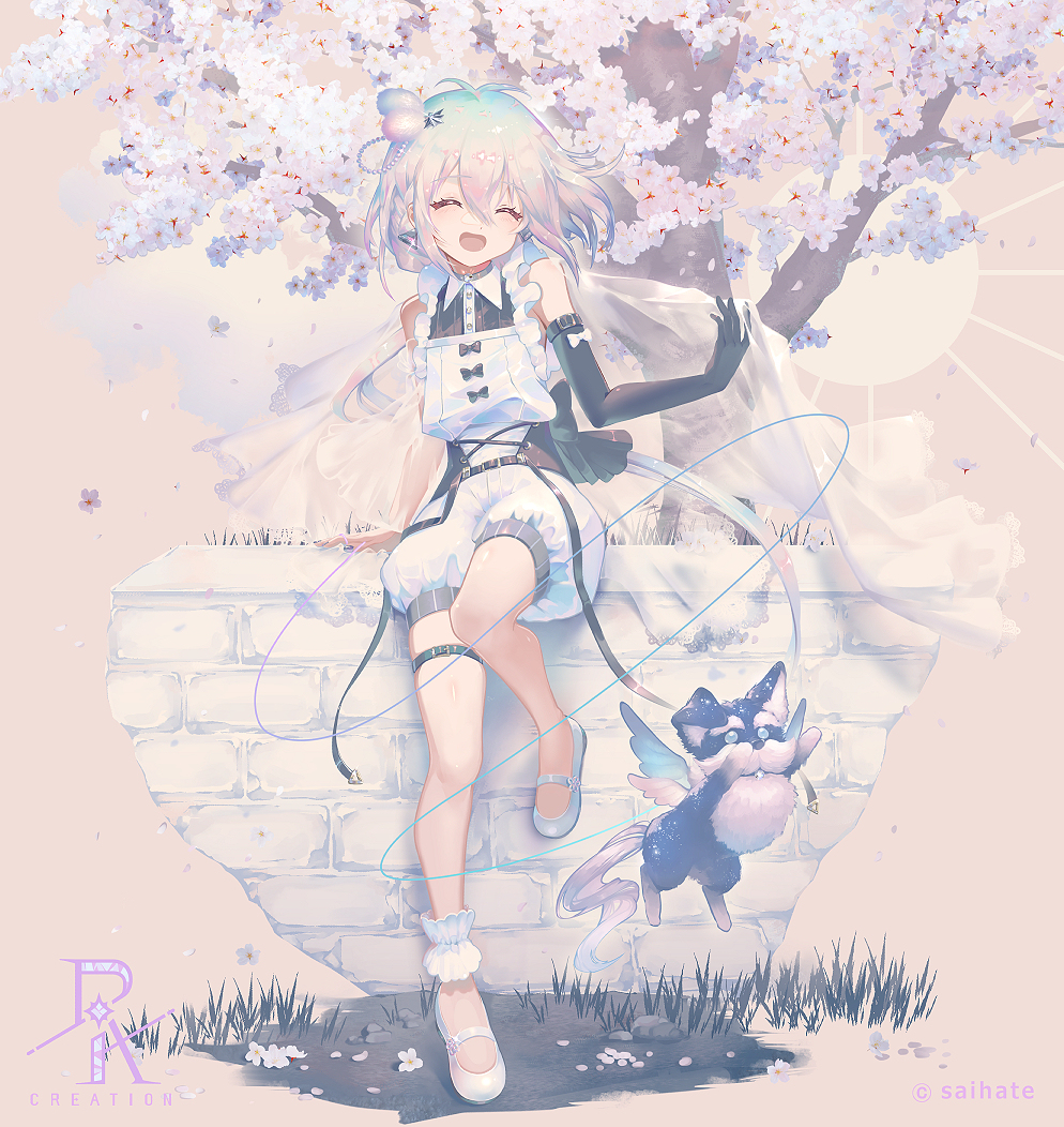 桜と