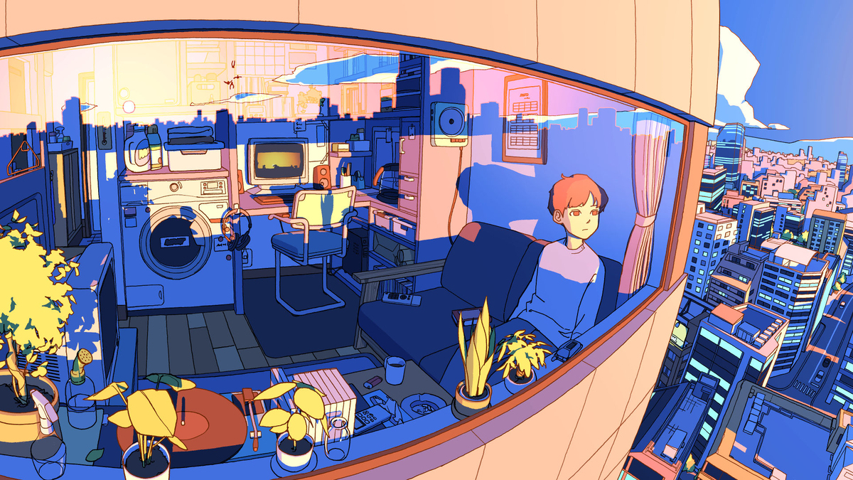 「悲しみにさよなら」MVイラスト