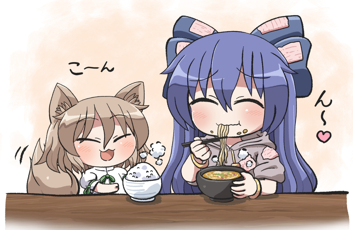 カレーうどんを提供されたおねえちゃん