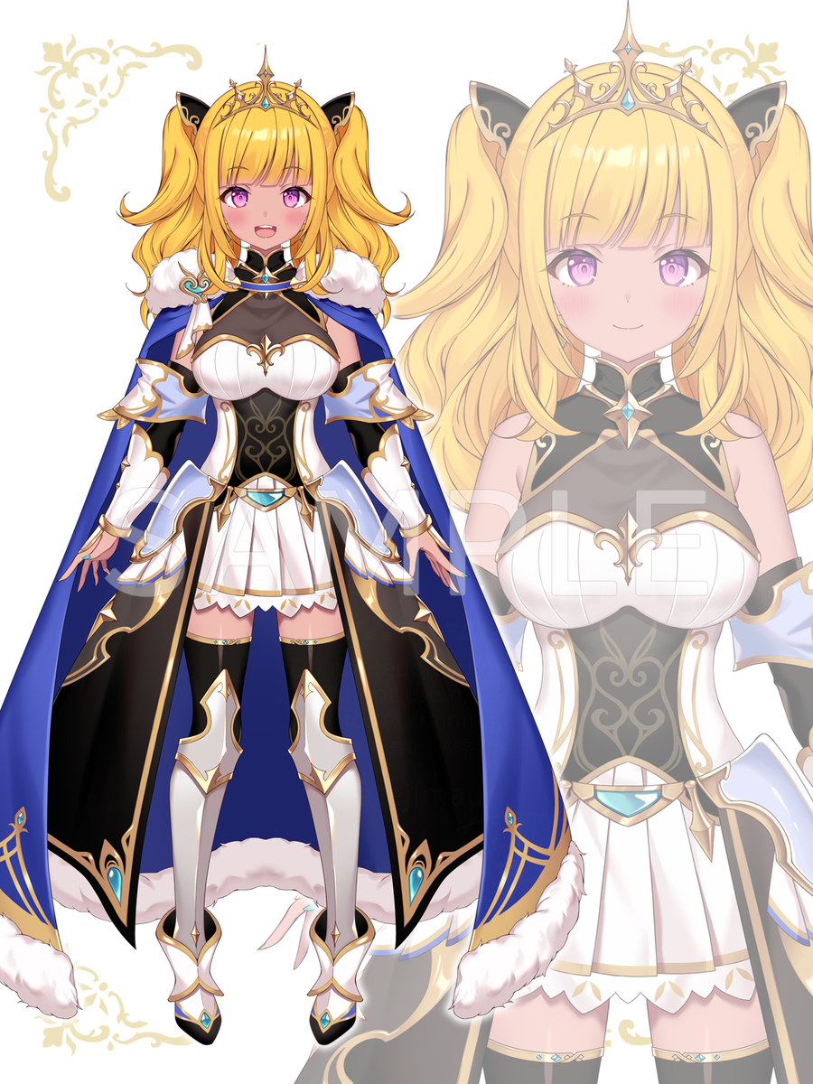 Vtuberみみぴさんの新衣装をお仕立てさせて頂きました。