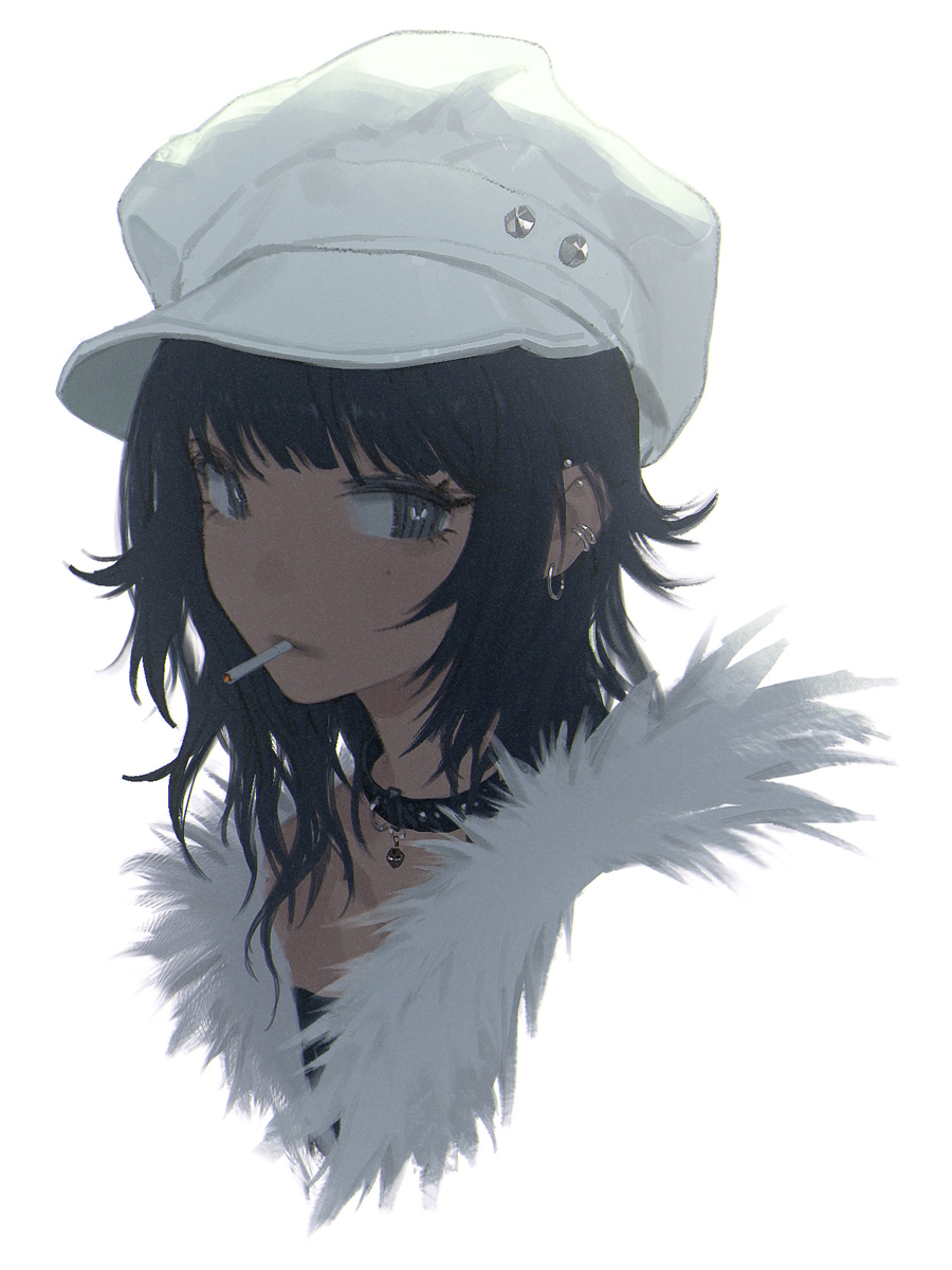 < 摸 >