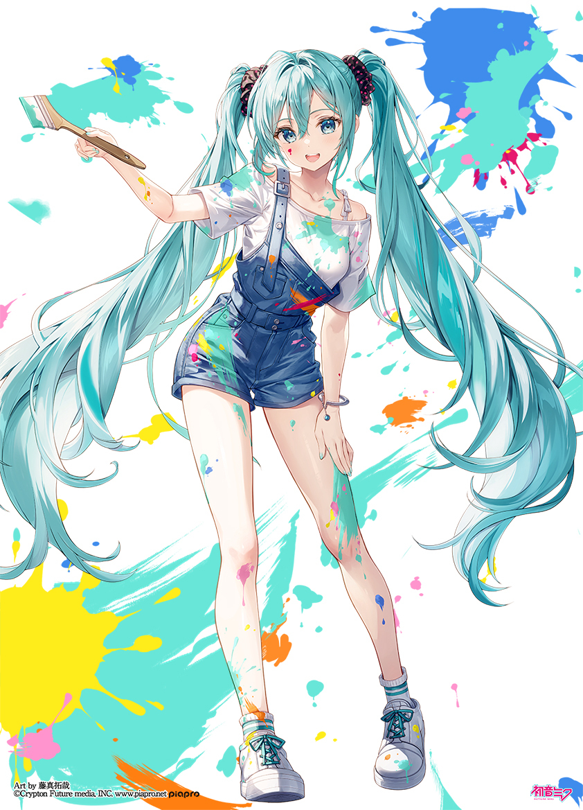 オーバーオールペイントミクさん