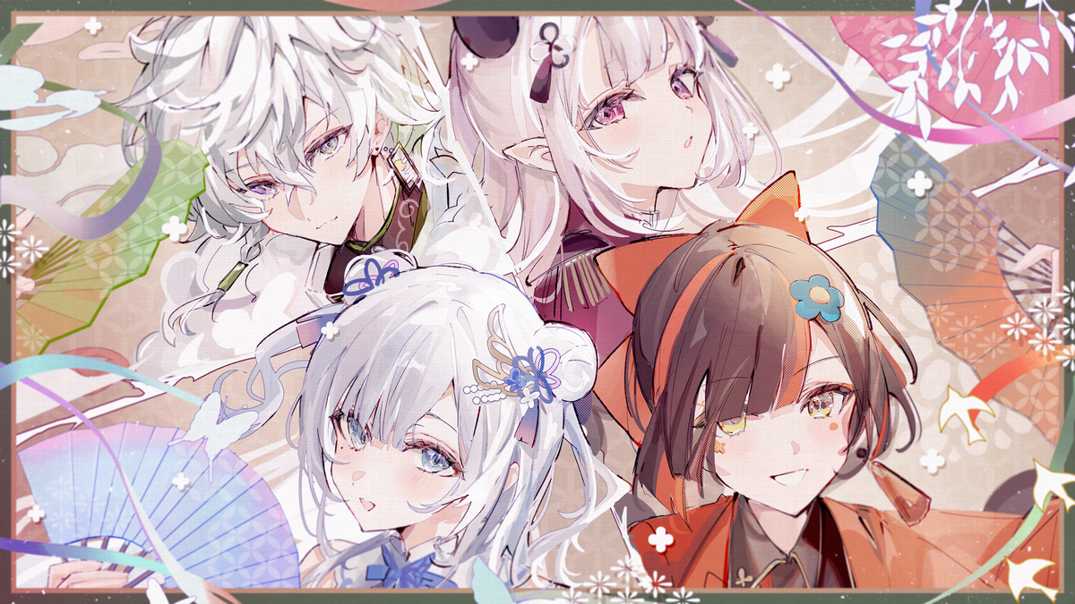 花蝶菫月