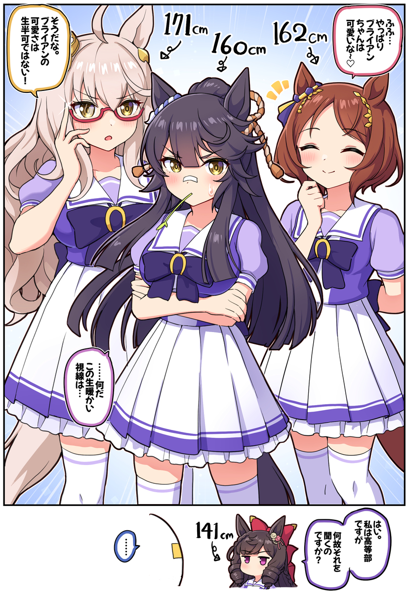 意外と背が高くないブライアンちゃんが可愛い