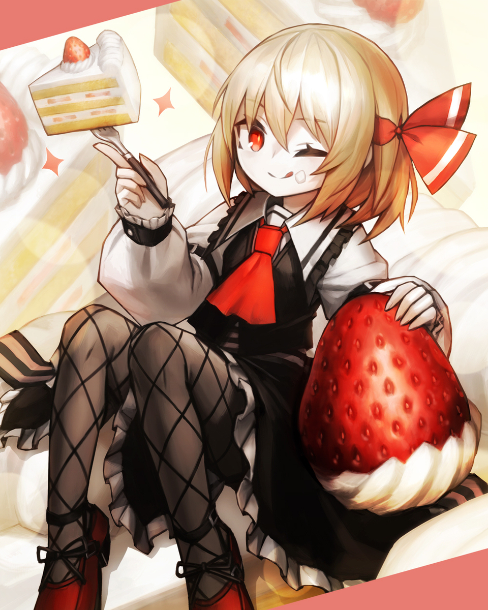 Rumia in Strawberry Cake Dream