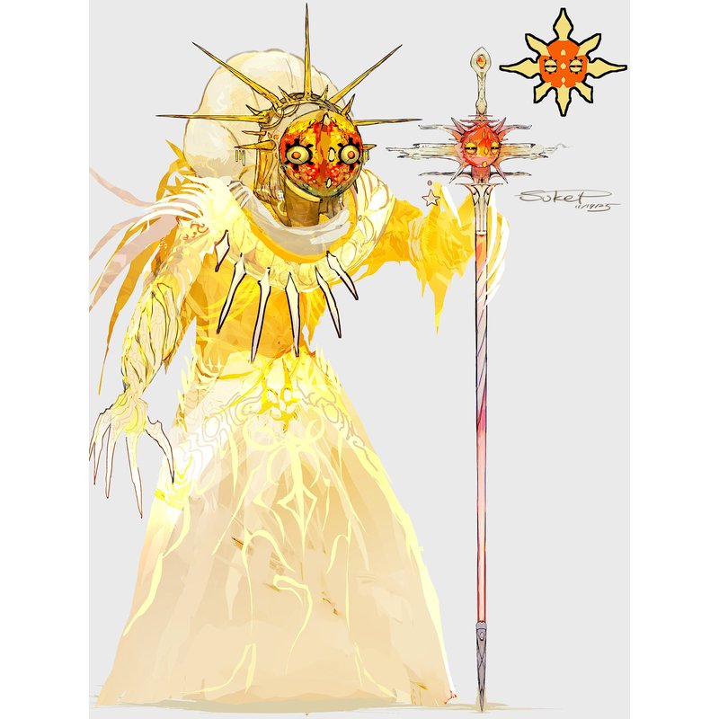 ソルロックモチーフの騎士