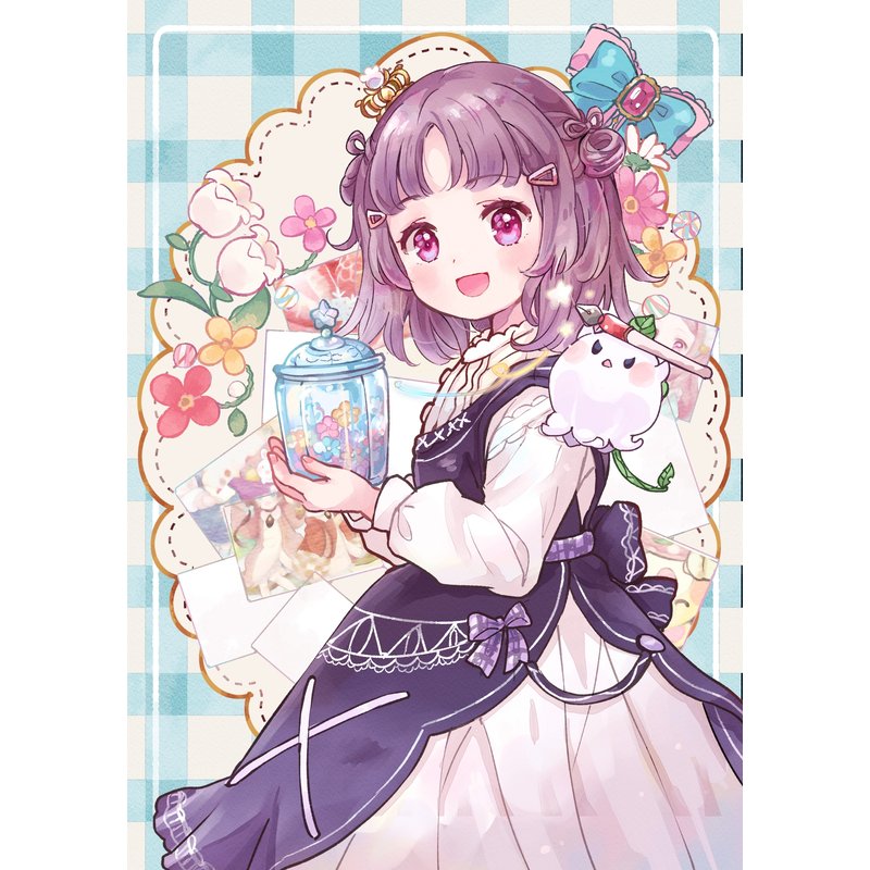 花と色を詰め込んで