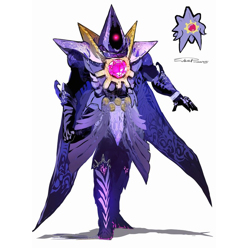 メガスターミーモチーフの騎士