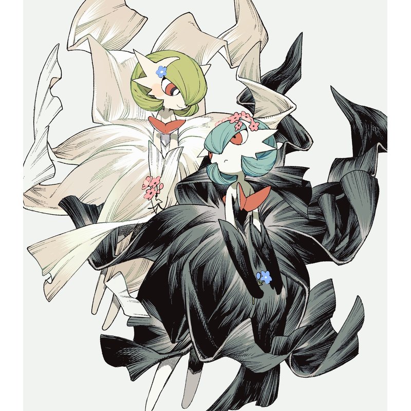 ポケモンのイラスト(たまに人もいる)