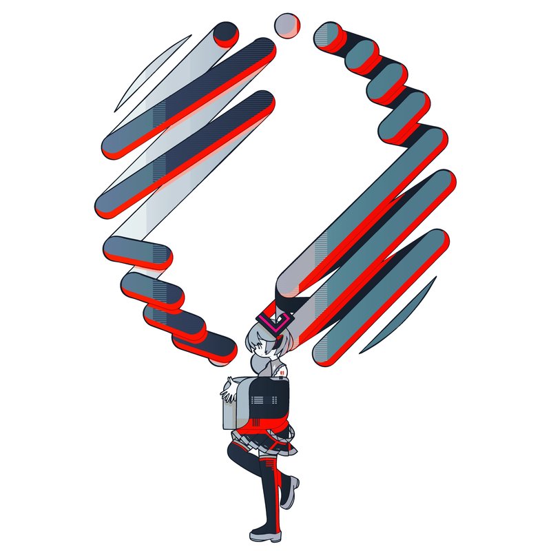 初音ミクさん。