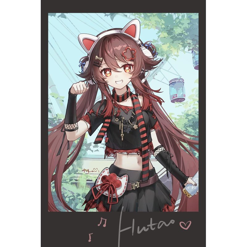 和胡桃一起出游