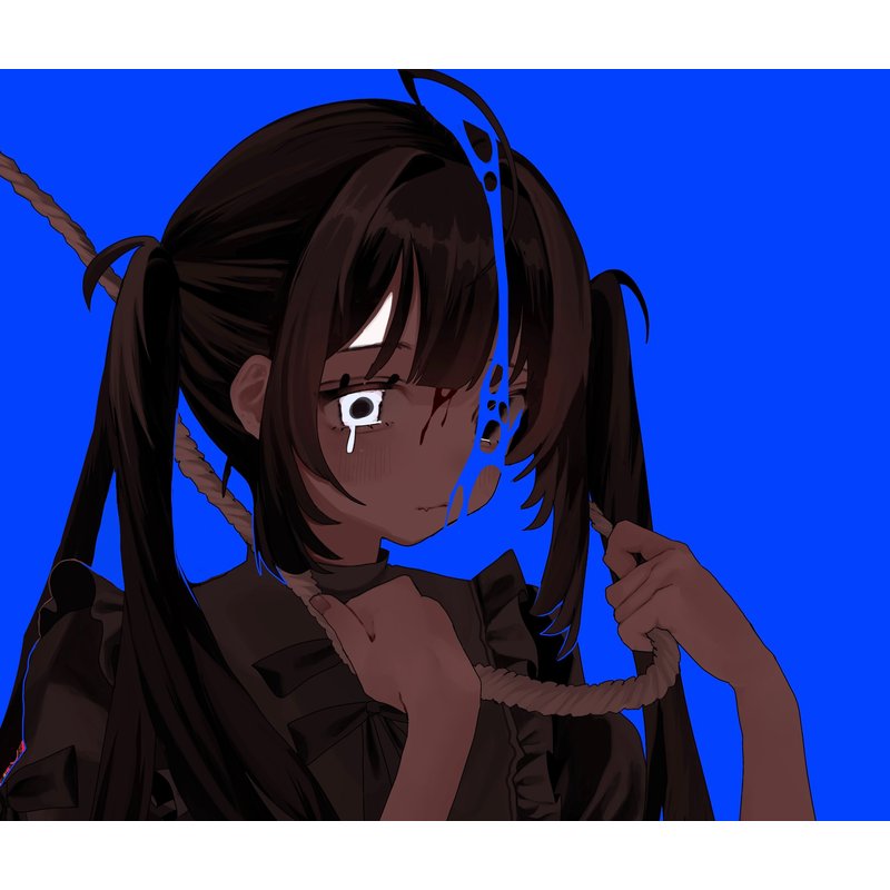 不安にのまれる